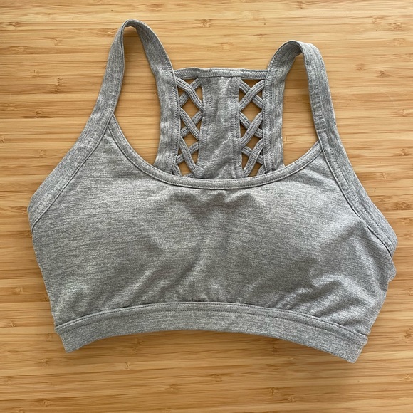 Forever 21 sports bra grey, great material nice and thick sturdy XS-S size - Picture 6 of 8